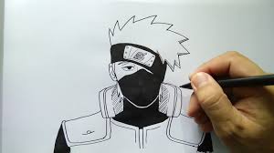 Gambar naruto hitam putih yg mudah untuk ditiru. Cara Menggambar Kakashi Naruto Dengan Mudah Youtube