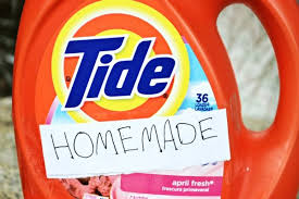 Homemade Liquid Laundry Detergent With The Power Of Tide Homemade Laundry Homemade Laundry Detergent Laundry Liquid