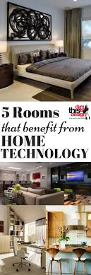 Home Technology 5 Rooms That It Can Benefit Home Technology Apartment Interior Design