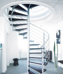 Geländer in schwarz 65 cm (0) minka spindeltreppe rondo color ø 120 cm raumhöhe bis 300 cm. Spindeltreppen Aus Stahl Und Holz Fuchs Treppen Heinze De