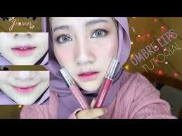 Tutorial Ombre Lips Gampang Bgt Firsaoir Youtube Pewarna Bibir Ombre Bibir