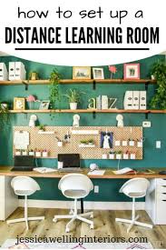 Homeschool Room Desk Reveal Jessica Welling Interiors Ikea Desk Hack Desk Hacks Ikea Desk