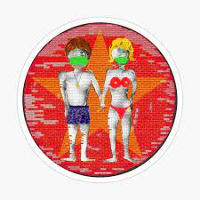 Nft Artist Crypto Kidz Trending Nfts Sticker By Planetmonkey In 2021 Cool Stickers Cool Laptop Stickers Window Stickers