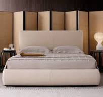 Cama em couro - Todos os fabricantes de arquitetura e design