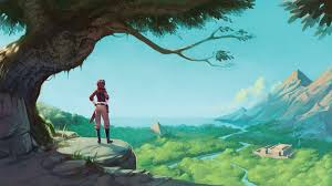 Isla Dorada The Cliff By Naiiade Deviantart Com On Deviantart Fantasy Landscape Art Poster Design Art Anime / manga background scenery cliff lake forest fantasy these pictures of this page are about:anime cliff scenery. fantasy landscape art