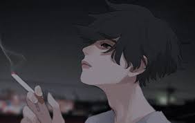 What to watch?looking for an anime with a depressed mc (self.animesuggest). Anime Boy Smoking Wallpaper