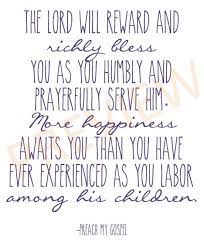 Missionary Quote Preach My Gospel Lord Will Richly Bless More Etsy Missionary Quotes Lds Quotes Lds Missionary Quotes