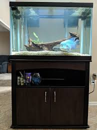 Aqueon 65 Gallon Aquarium Ensemble Tank And Stand With Led Lights Fish Tank Design Fish Tank 200 Gallon Fish Tank