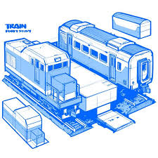 Artstation Trains Studies Howard Hsu Art Reference Poses Inspirational Illustration City Design