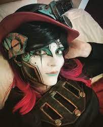 The New And Improved Bunny Bennet As Rabbit Steam Powered Giraffe Body Painting Giraffe
