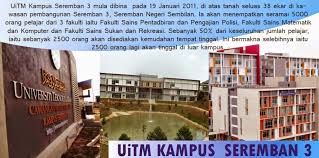 4,341 likes · 16 talking about this. Pejabat Kolej Uitm Seremban 3