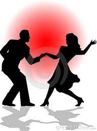 Swing Dance Couple Eps Dancing Couple Silhouette Dancing Clipart Dance Silhouette