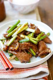 Easy Mongolian Beef With Tender Beef And Scallions In 2020 Mongolian Beef Recipes Easy Chinese Recipes Chinese Beef Recipes