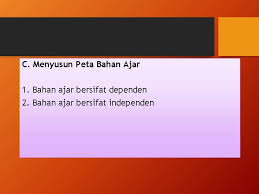 Jika peta kebutuhan bahan ajar. Penulisan Bahan Ajar R Mekar Ismayani M Pd