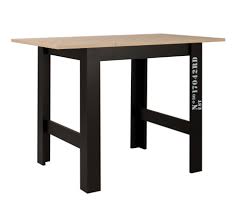 Check spelling or type a new query. Mange Debout L 91 131 Allonge Exit Chene Clair Noir Table Haute Et Mange Debout But