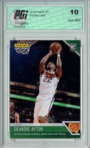 Deandre ayton and the perils of being the no. Deandre Ayton 2018 Panini Instant 137 Green Sp 10 Made Rookie Card Pgi 10