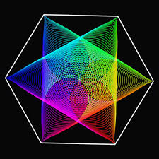Lights, colors, red, blue, wallpaper, purple, rgb, trail, music. Rgb Hexagon Optical Illusions Art Optical Illusion Gif Illusion Art