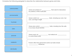 Quantitative traits refer to phenotypes (characteristics) that vary in degree and can be attributed to polygenic effects, that is, product of however, quantitative traits may also show differences where demographic separation is weak. Solved Complete The Following Paragraph To Describe The R Chegg Com