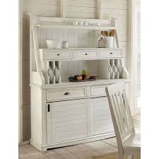 This buffet and hutch can add much needed functionality and storage space to your kitchen all without sacrificing style. Cayla Buffet W Hutch White Steve Silver Furniture Furniture Cart