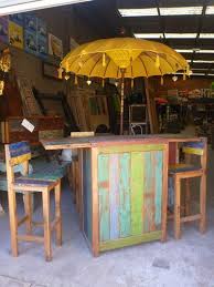 Balinese Recycled Boat Furniture Retro Fold Out Bar 3 Stools Table Outdoor Ebay Boat Furniture Beach Furniture Recycle Timber