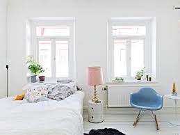A Beautiful White Apartment Made In Heaven Adorable Home Home White Bed Frame Relaxing Bedroom