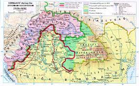 Magyarorszag After Mohacs 1526 1606 Konigreich Ungarn Ungarn Kartographie
