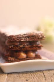 Millefeuille Tout Chocolat Et Praline Recette Tout Chocolat Chocolat Mini Desserts