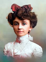 This photograph is a portrait of a very sad day. That morning, George David  COLLINS took his young wife Mattie CREEKPAUN to a doctor. They received the  bad news that they had