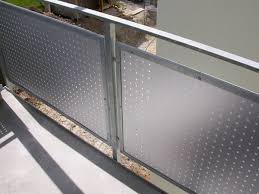 Balkon Aluminium Bandeloxiert Balkonverkleidung Balkon Haus Bauen