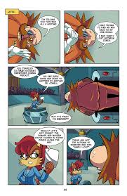 No Zone Archives Issue 1 Pg44 By Chauvels Zone Archive Fun Comics Sonic Franchise