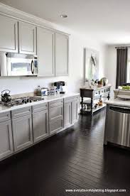 Painted Cabinets In Repose Gray And Gauntlet Gray In 2020 Kitchen Cabinets Before And After Grey Kitchen Walls Repose Gray