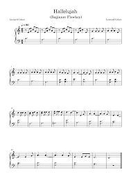 Download hallelujah for violin and piano sheet music pdf that you can try for free. Hallelujah Leonard Cohen Piano Beginner Flowkey Sheet Music For Piano Solo Musescore Com