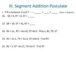 Learn about segment addition postulate with free interactive flashcards. Length Of A Segment Distance Segment Addition Postulate Day 3 G 3a Objective Swbat Determine The Length Of A Segment On A Number Line And A Coordinate Ppt Download