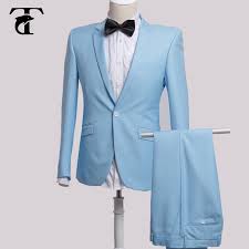 Then add formal accessories like cufflinks and a tie pin for that added attention to detail. Toturn Brand Men Suit Slim Fit Business Blue Suit Blazer With Pants Wedding For Men Groom Latest Coat Pant Designs Suit Men In Suits From Men S Clothing Accessories
