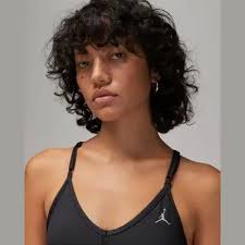 Reggiseno sportivo Jordan Indy Light Support Donna Nero