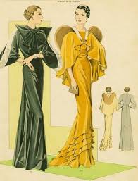 I ruggenti anni '20 lasciavano posto ai '30 e le donne ritornavano a un look più soft e romantico. Pin Di Susi Gruttadauria Su Fashion Illustrations Storia Della Moda Moda Anni 30 Stile Anni 30