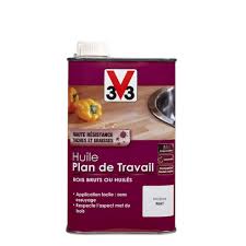 Huile plan de travail pour protéger vos cuisines, salles de bain ou buanderies. Huile Plan De Travail V33 Incolore 0 5l Preparation Et Reparation Du Bois Produit Bois Interieur Droguerie Outillage Construction