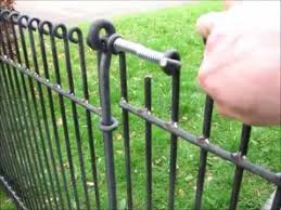 Porte Anneau Melabel Clotures Gartenturen Zaun Garten