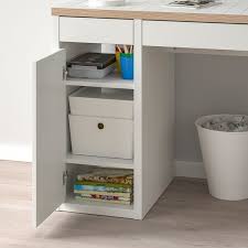 Np 249,00 eur er steht aktuell in dem büro auf. Micke Schreibtisch Weiss Anthrazit 105x50 Cm Ikea Deutschland