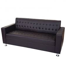Es ist ein klassisches möbelstück mit der perfekten grösse für kleine räume. 3er Sofa Kunda Couch Loungesofa Kunstleder Metall Fusse Coffee