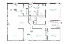 Timeless elegance abounds in this spacious 4 bedroom living room design. Open Concept 4 Bedroom Ranch House Plans Novocom Top