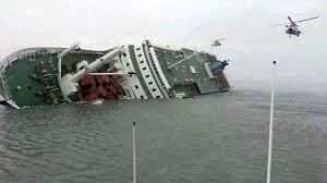 ferry sinking off south korean coast