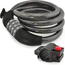 It could be caused by a few diff. Amazon Com Aduro Sport Bike Lock Cable Bicycle Master Cable Lock With 4 Digit Combination Lightweight Bike Chain Lock 4 Feet Sports Outdoors
