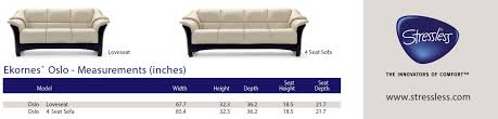 The ekornes collection oslo sofa comes with an exposed wood front. Ekornes Oslo Sofa Scandesigns Furniture