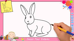 Une fois que vous avez imprimé les coloriages de fleurs, il ne reste plus qu'à les colorier. Comment Dessiner Un Lapin Facilement Etape Par Etape Pour Enfants 6 Youtube