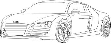 Download or print this amazing coloring page: Image Gallery Nice Cars Coloring Pages Cars Coloring Pages Audi Cars Audi