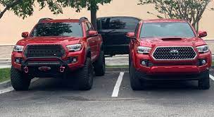 Toyota tacoma deal of the day! 3rd Gen Barcelona Red Tacomas Tacoma Truck Toyota Tacoma Lifted Toyota Tacoma Sport