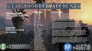 Just install trainer for gta 5 and the folder with the game grand theft auto v. Gta 5 Mod Accounts Online Discount Shop For Electronics Apparel Toys Books Games Computers Shoes Jewelry Watches Baby Products Sports Outdoors Office Products Bed Bath Furniture Tools Hardware Automotive