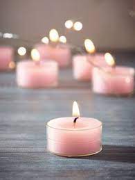 pink tea candle in 2021 tea light candles tea lights candles