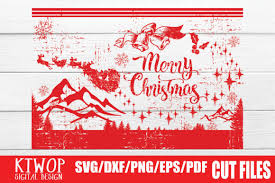 Download Merry Christmas Ans Happy New Year Svg Graphic By Ktwop Creative Fabrica PSD Mockup Templates